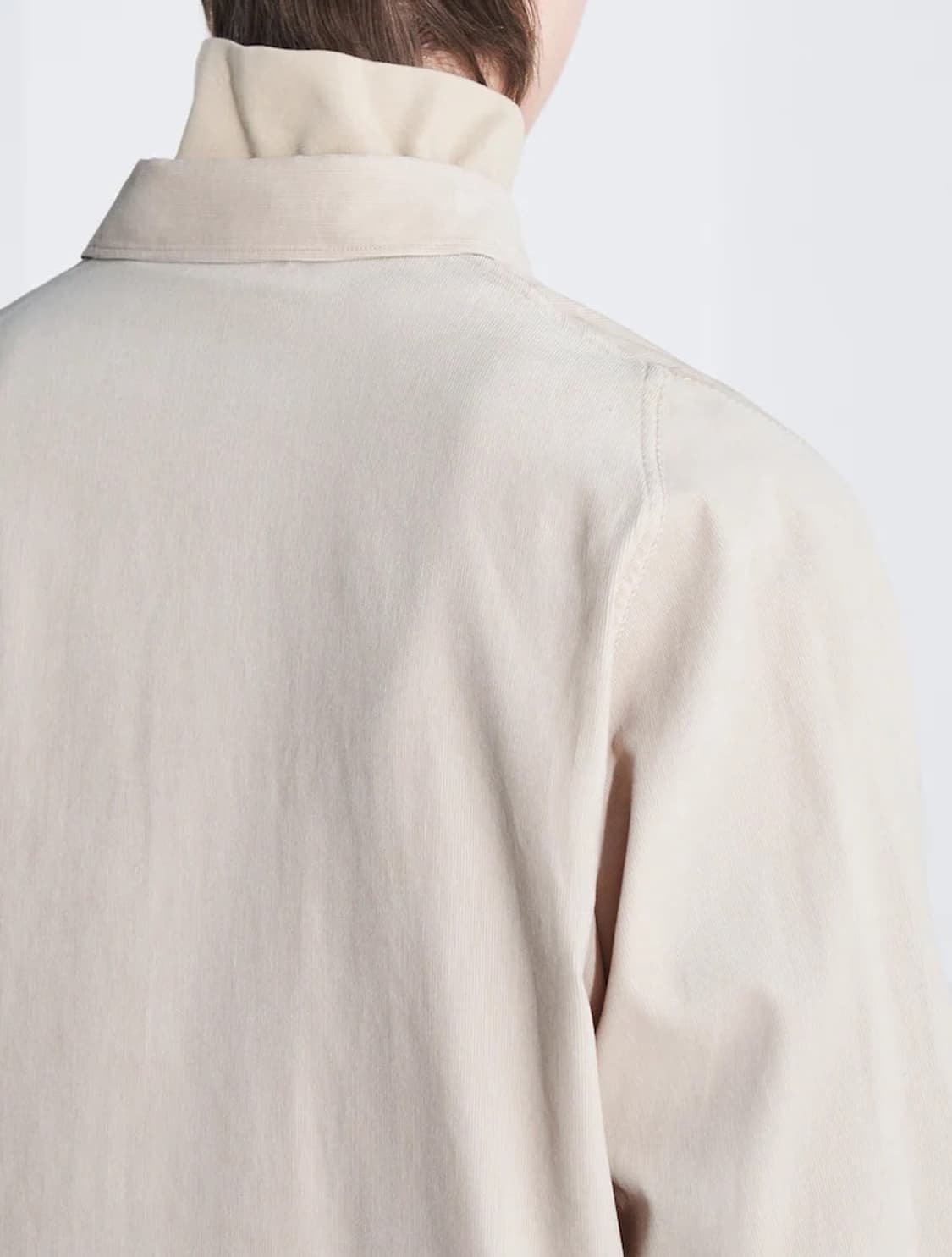 오라리 셔츠 코듀로이 베이지 상품이미지5