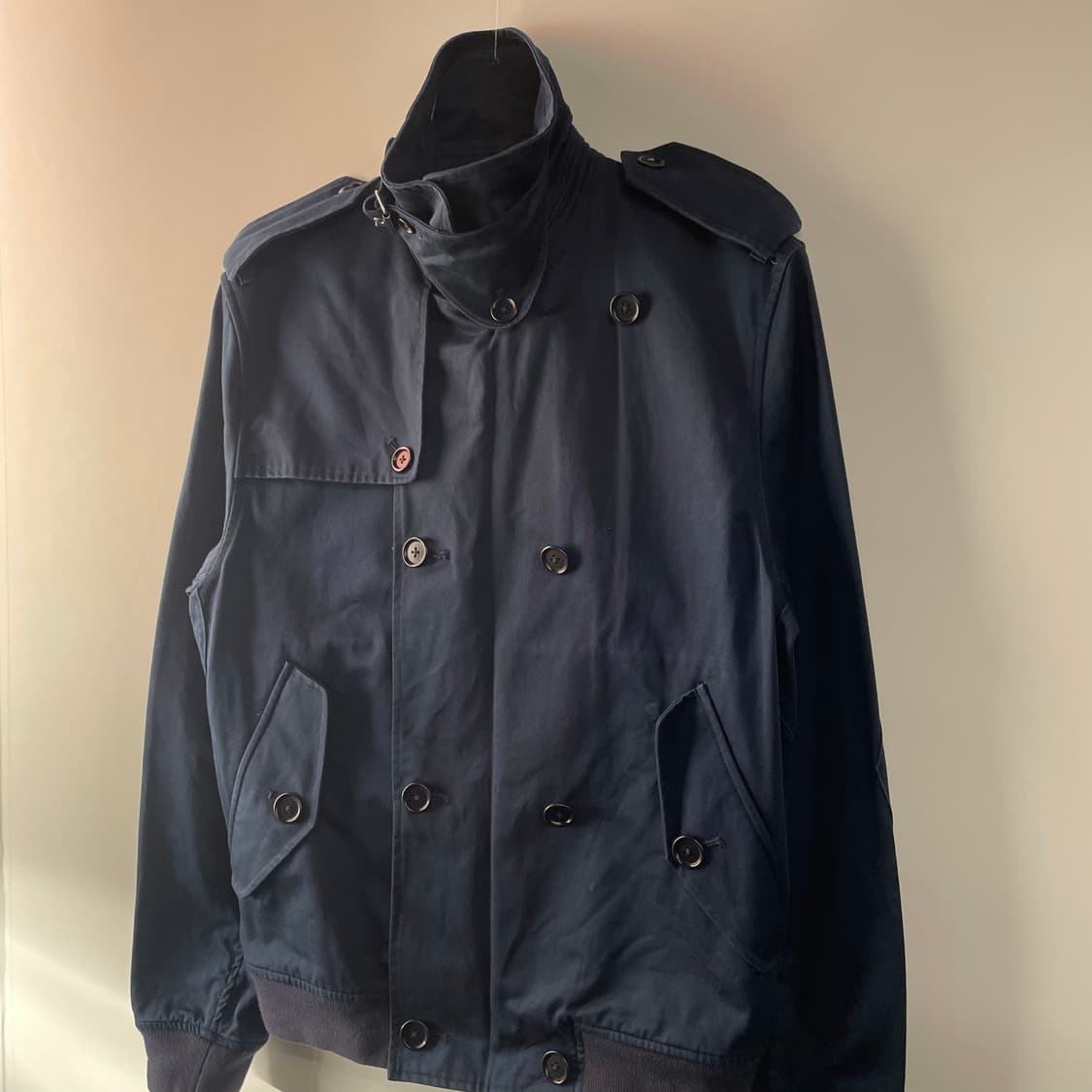 90s 폴로 랄프로렌 더블 브레스티드 네이벌 자켓 상품이미지3