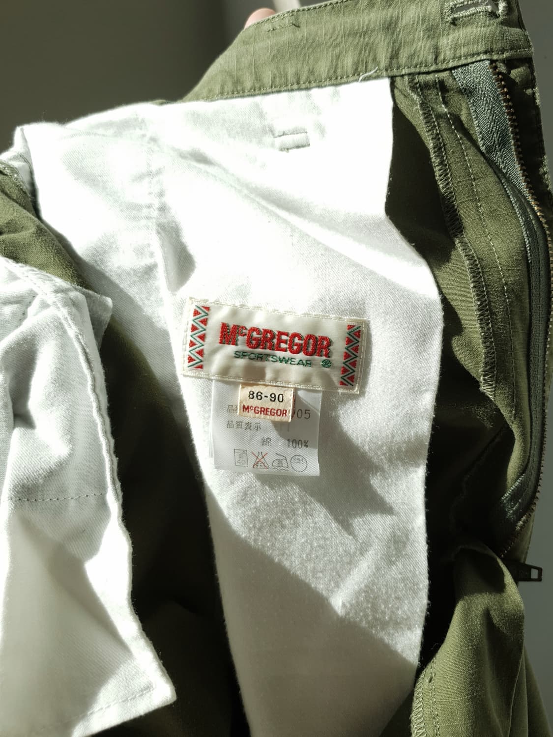 90s McGREGOR military cargo shorts 상품이미지9