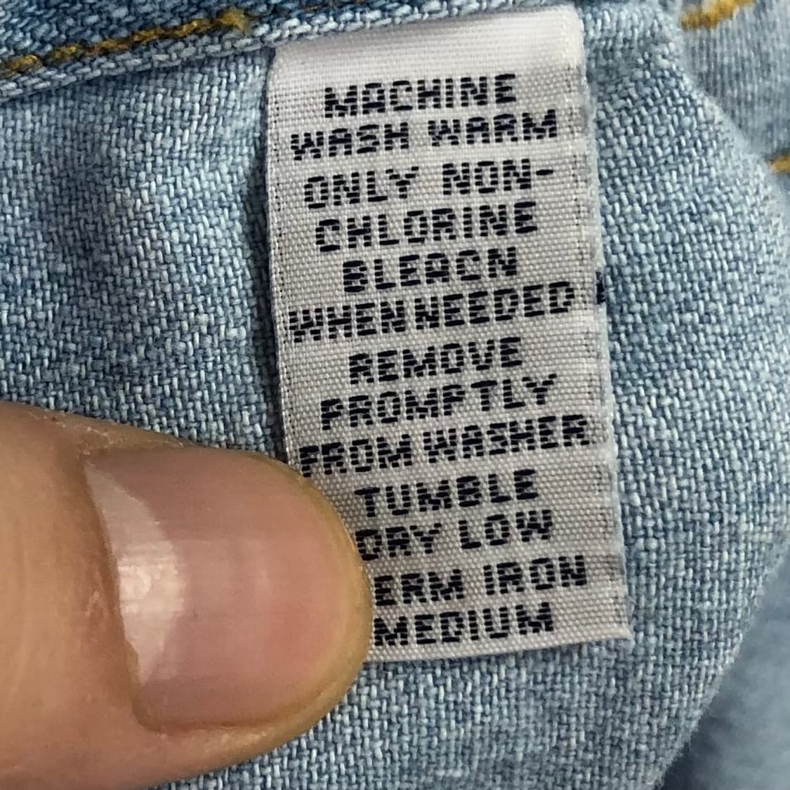 XL 폴로 데님 셔츠 상품이미지4