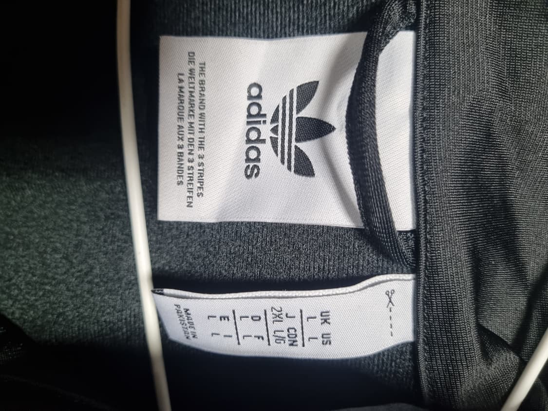 아디다스 검 흰 져지 새상품  상품이미지3