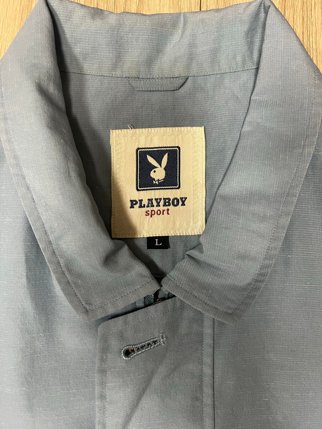 플레이보이 스포츠 블루종 자켓 스카이블루 상품이미지3