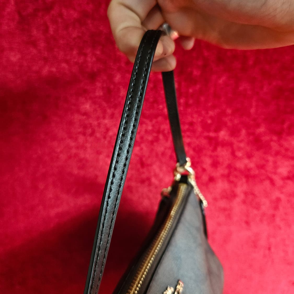 코치(Coach) 시그니쳐 탑핸들 미니 숄더 크로스백  상품이미지6