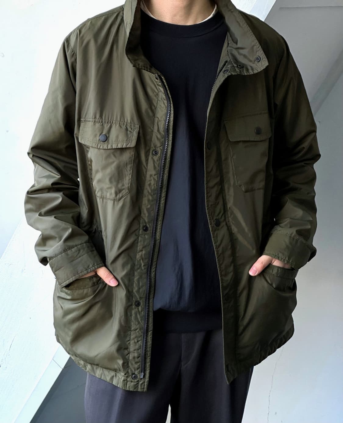 High count poly utility field parka 상품이미지8