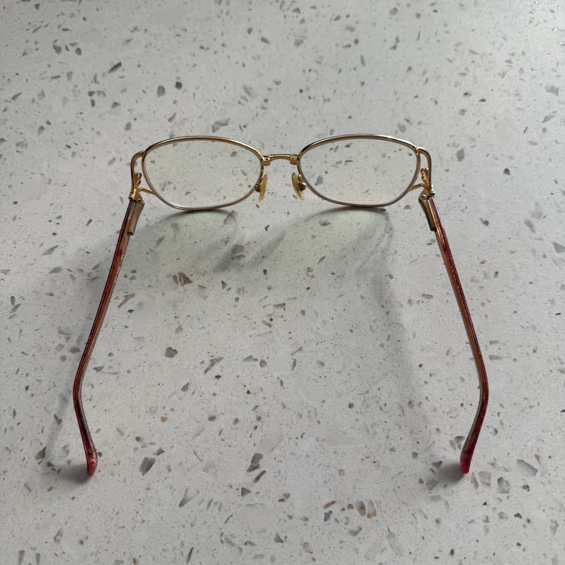 빈티지 골드 프레임 안경 상품이미지3