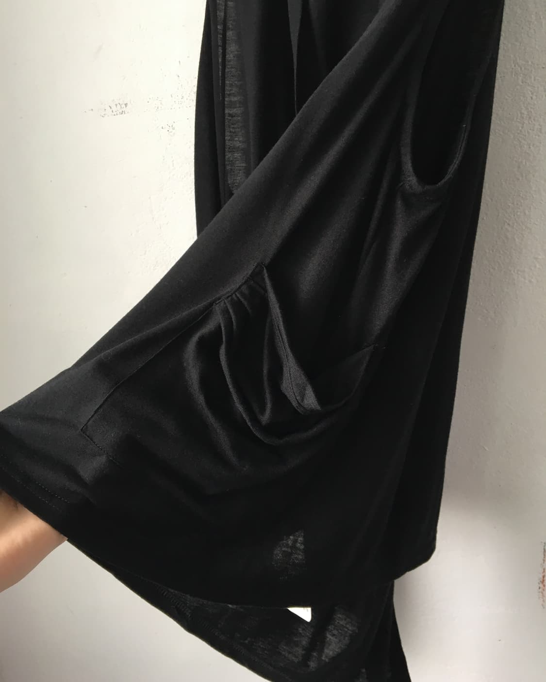 Drape open vest 상품이미지5