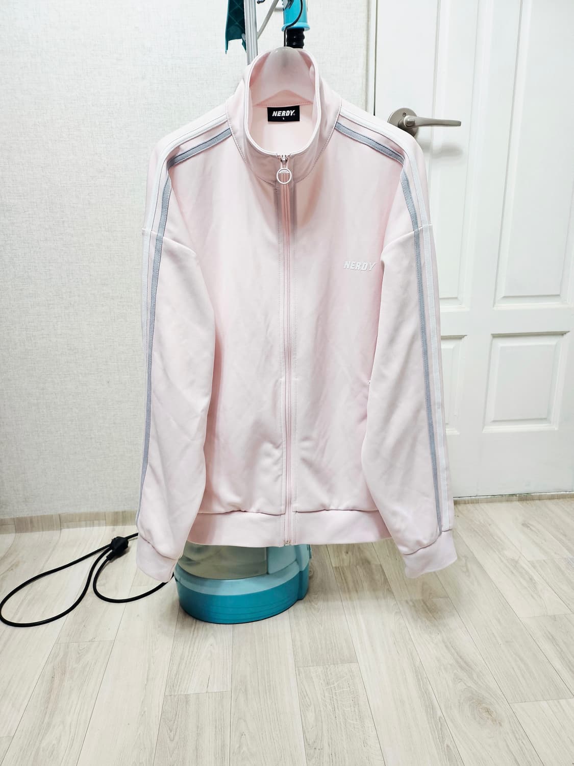 (105~115)L ☆초희귀☆ 널디 ♡딸기우유♡ [연핑그흰] 트랙탑져지 상품이미지1