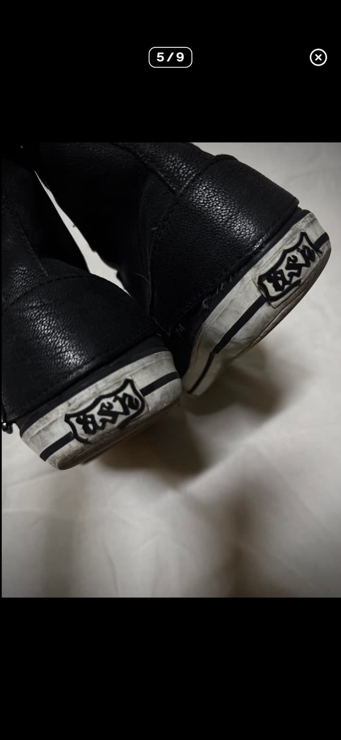Ash leather sneakers gothic grunge 상품이미지5