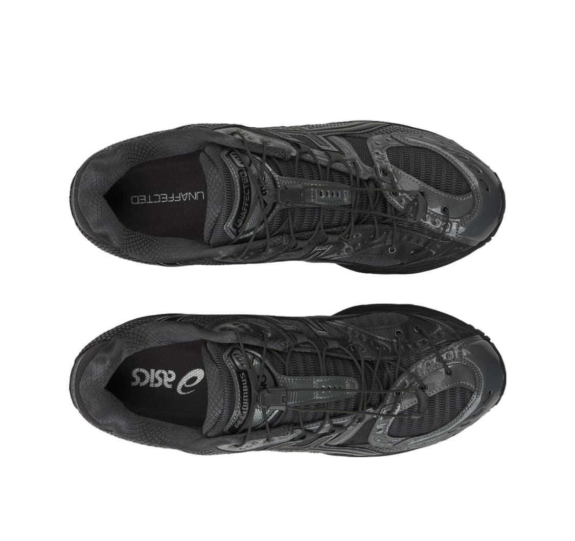 아식스 x 언어펙티드 젤 님버스 10.1 건메탈 블랙 상품이미지3