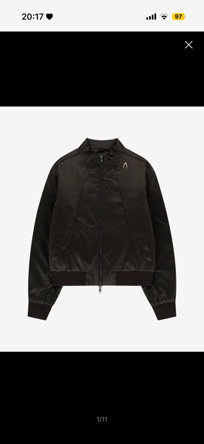 아캄 AAKAM Piping Leather Blouson Brown 자켓 상품이미지9