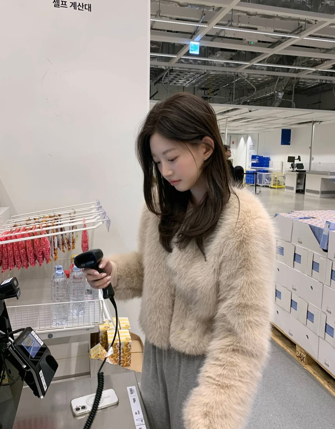 (새상품)제니오 무무 퍼자켓 상품이미지2