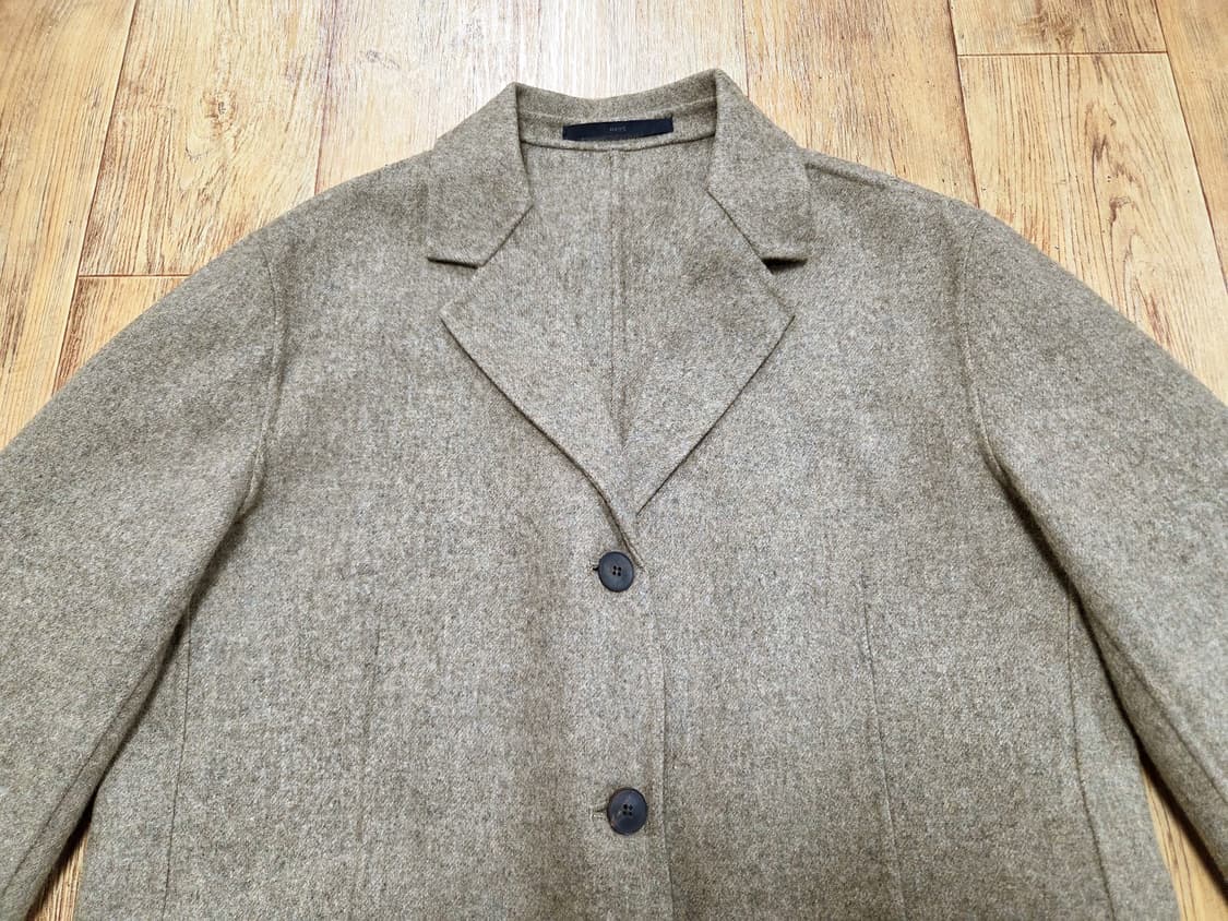 하우스(HAUS) 핸드메이드 3버튼 울자켓 프리사이즈 새상품 상품이미지5