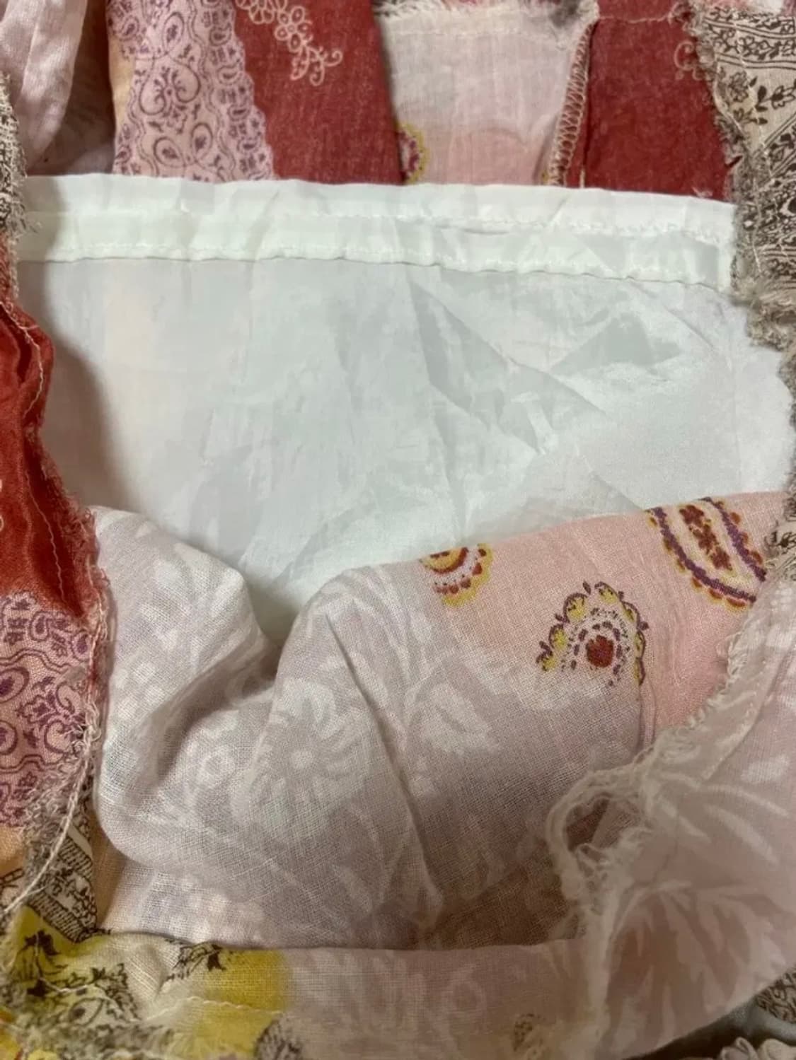 일본 빈티지 모리걸 하구미 패턴 스커트 상품이미지5