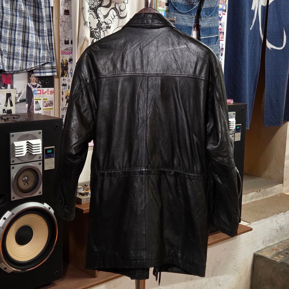 지아니 발렌티노 양가죽 미디 자켓 상품이미지5