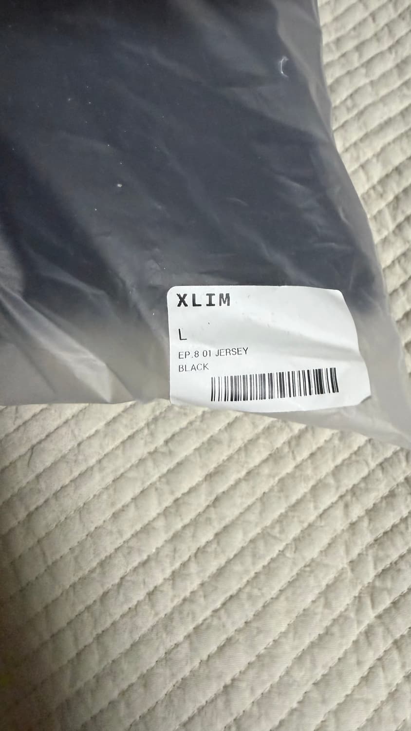 [L] XLIM EP.8 01 JERSEY 블랙 상품이미지2