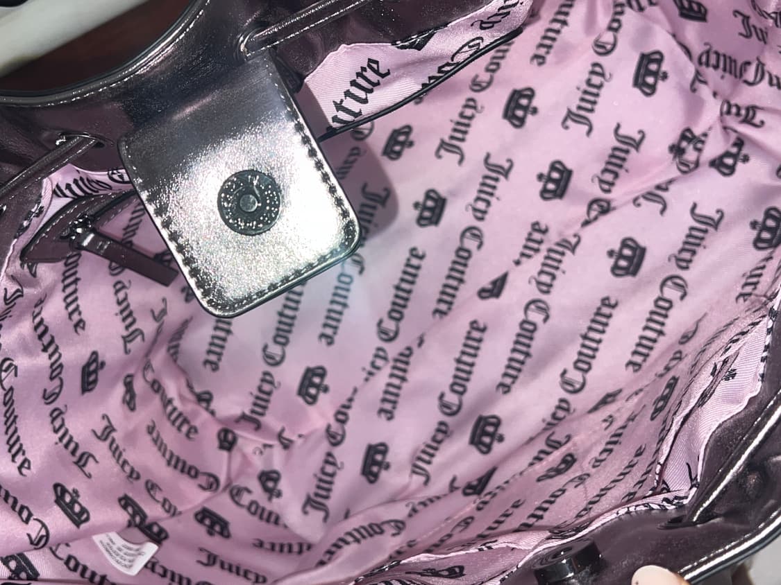 쥬시꾸뛰르 패턴 데이드리머 블랙 새제품 상품이미지3