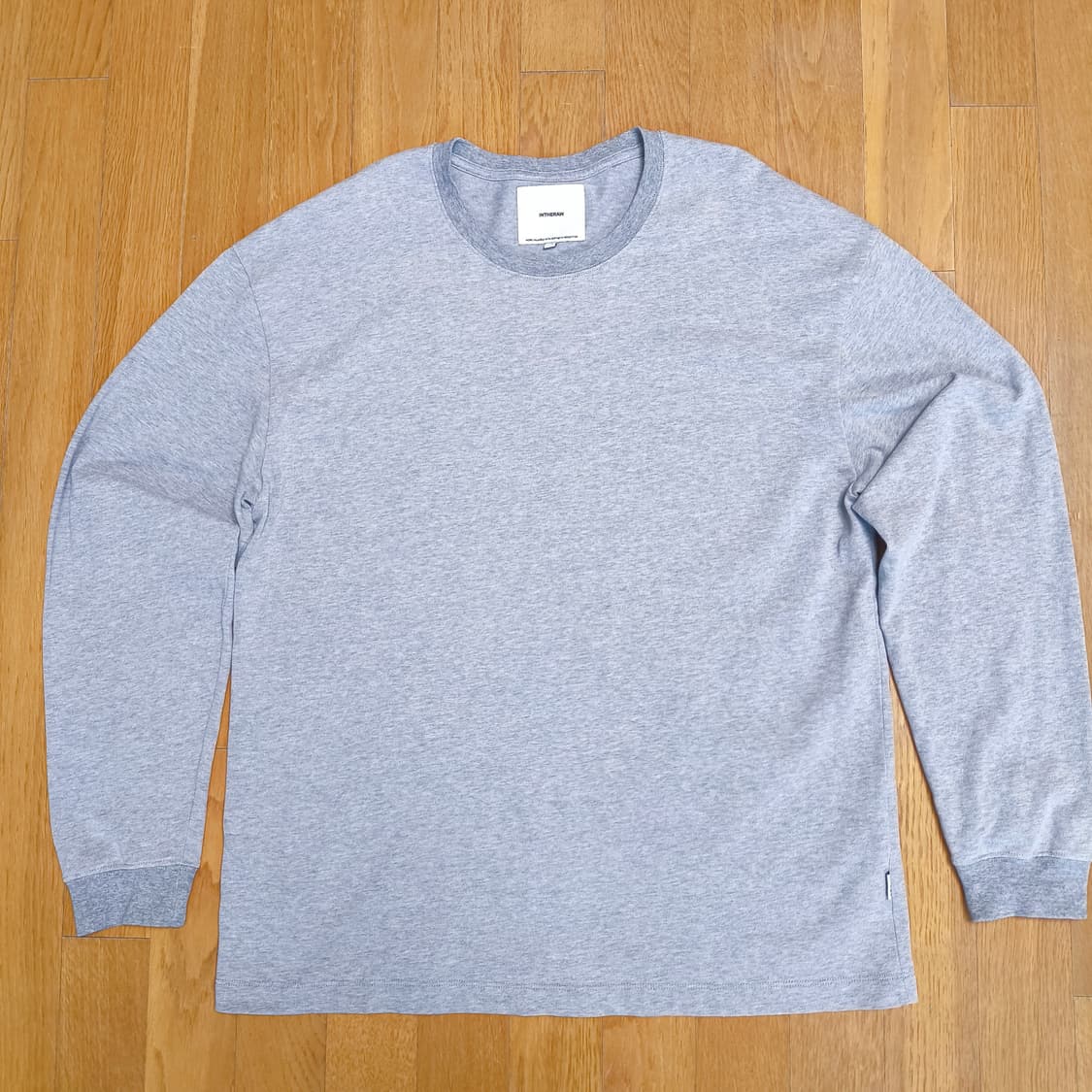 [2] INTHERAW 인더로우 코튼 롱슬리브 상품이미지2