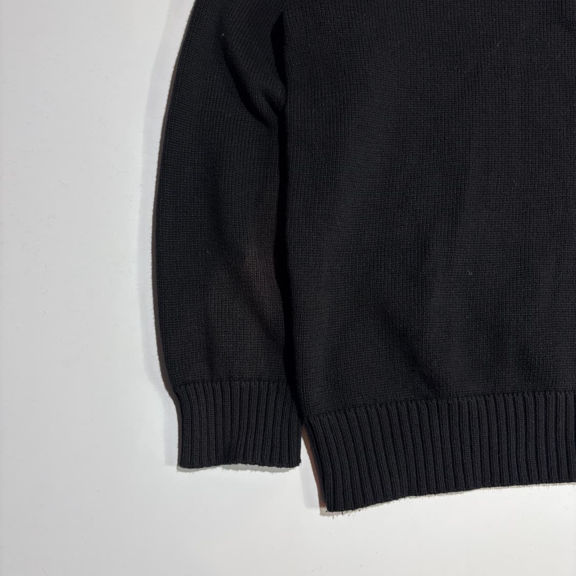 폴로랄프로렌 블랙 하프집업 니트 스웨터 상품이미지2