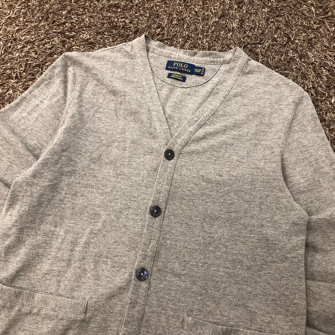폴로 랄프로렌 걸스 그레이 가디건 상품이미지2