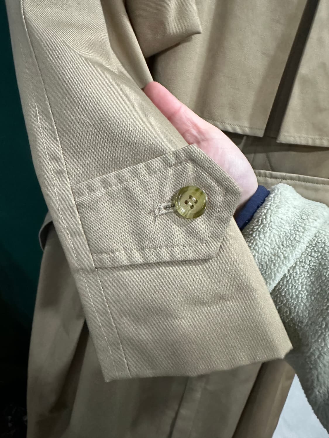 버버리 노바체크 트렌치코트 베이지 상품이미지4