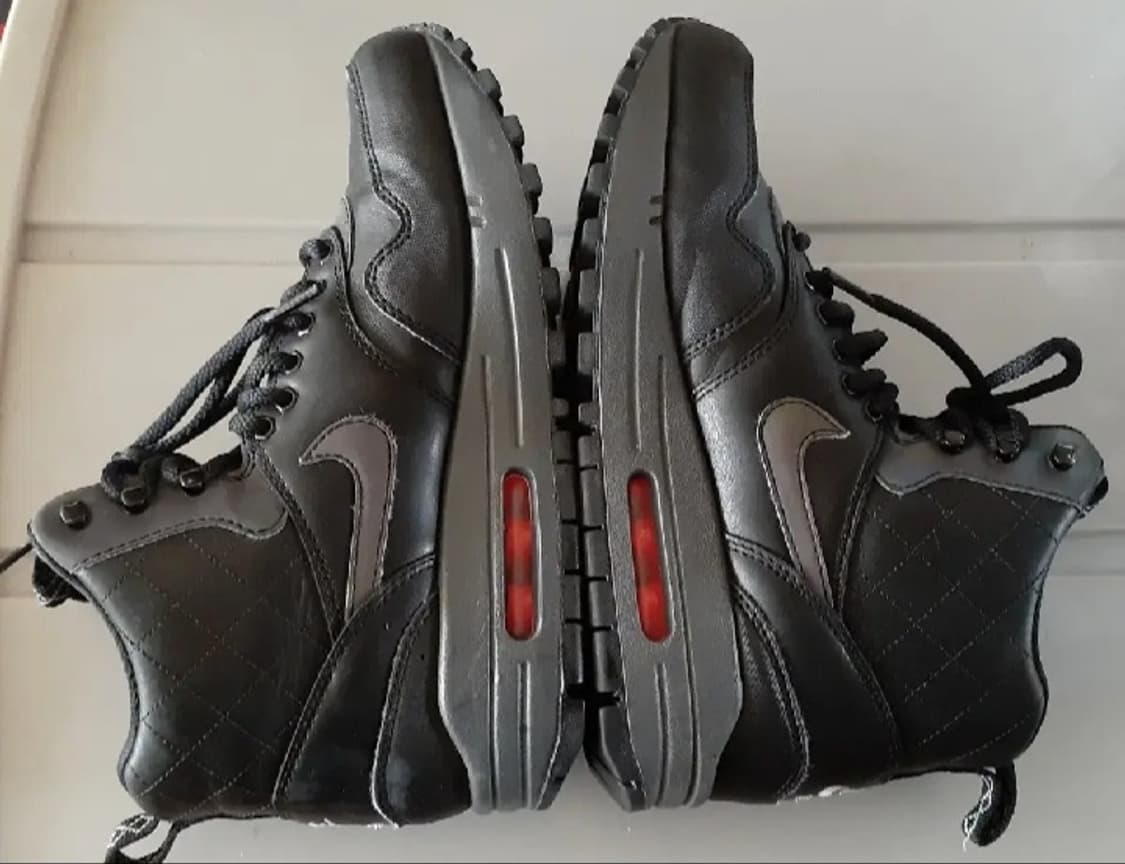 나이키 에어맥스1 미드 블랙 리플렉트 부츠 235 상품이미지6