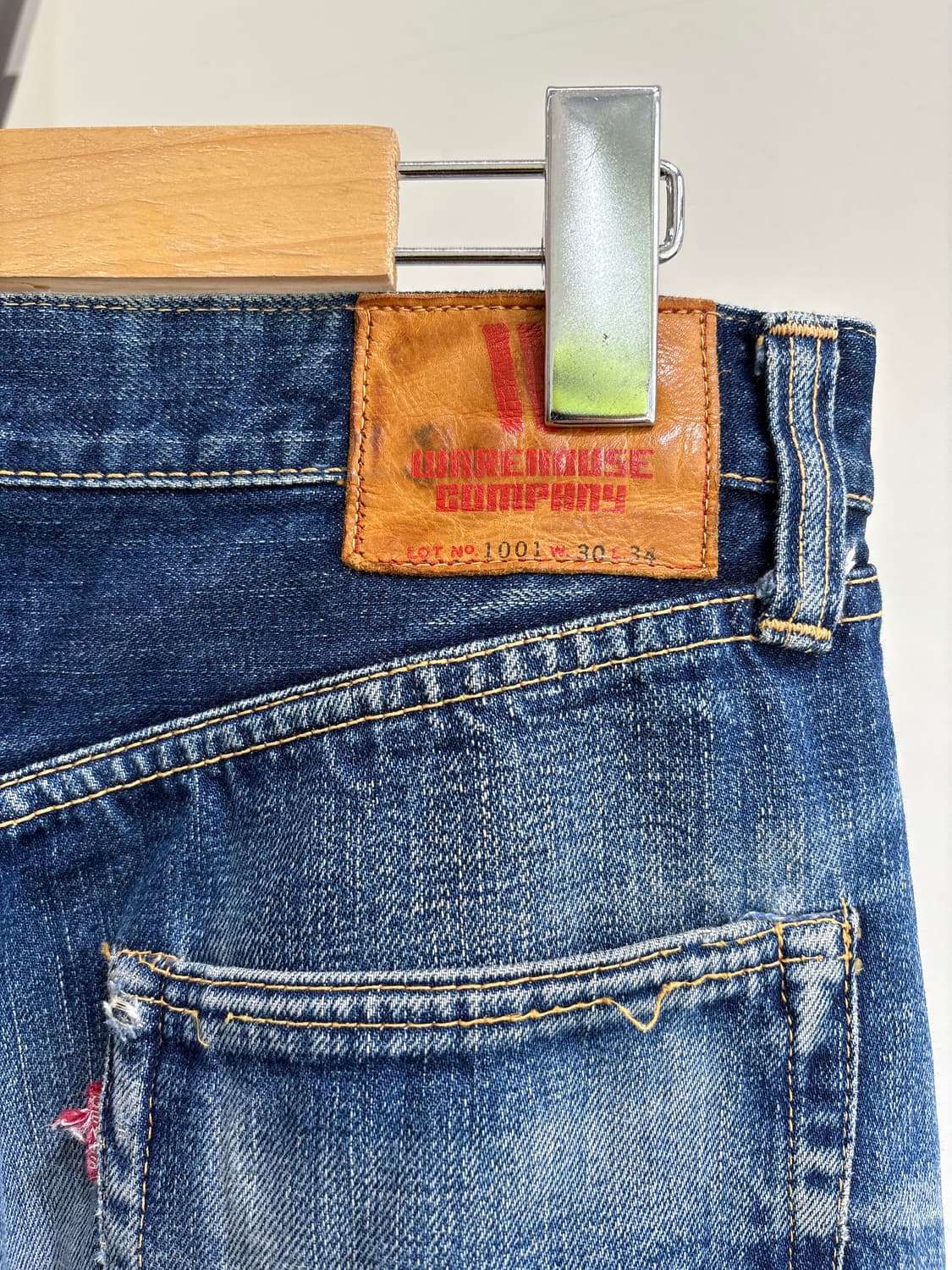 WAREHOUSE (Made in Japan) 데님팬츠 상품이미지7