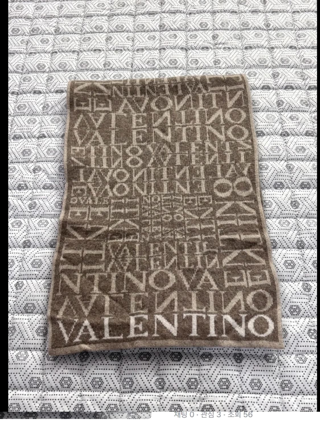 발렌티노 로고 머플러 상품이미지3