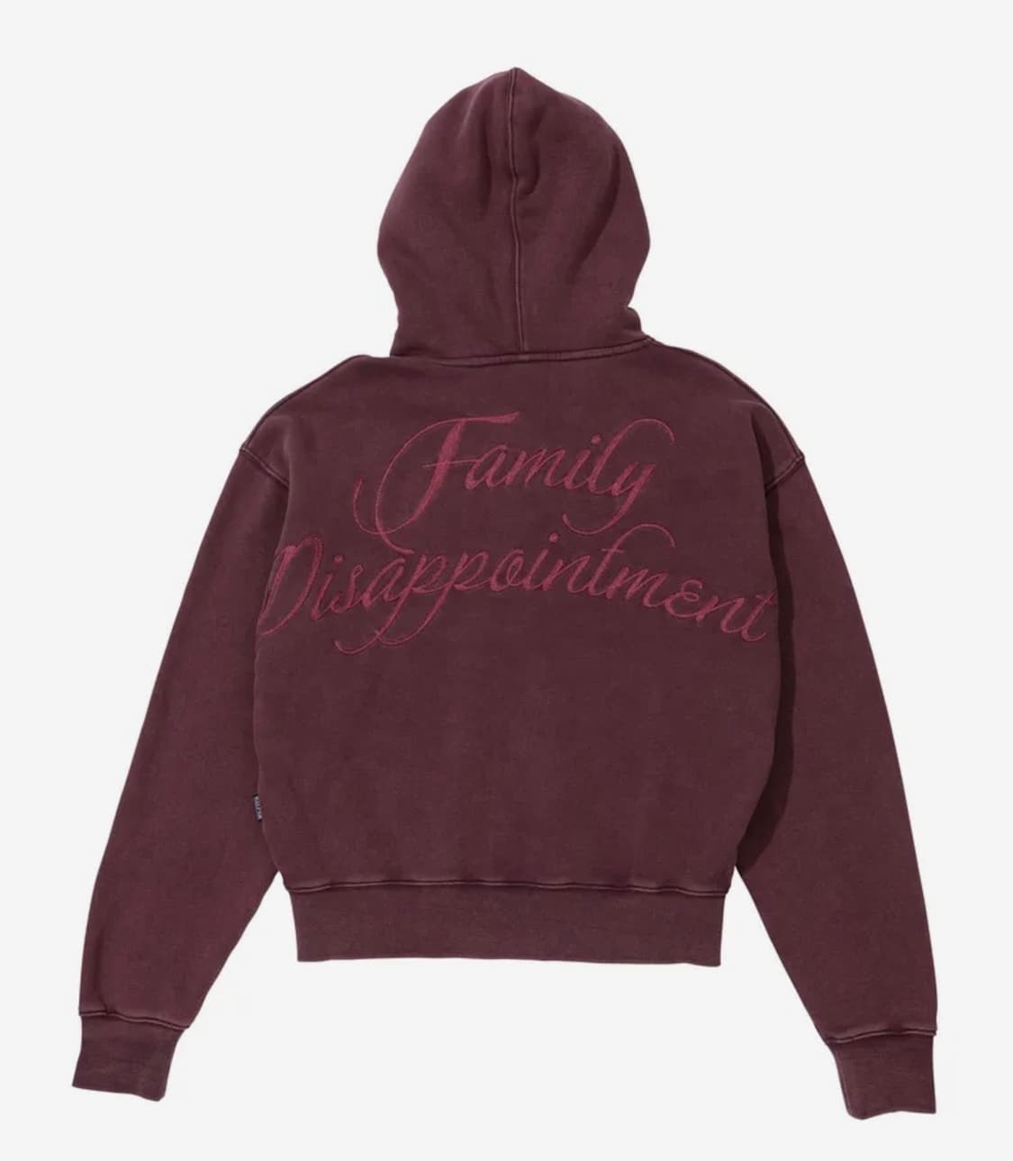 스컬프터 bad seed washed 워시드 딥퍼플 후드집업 상품이미지1