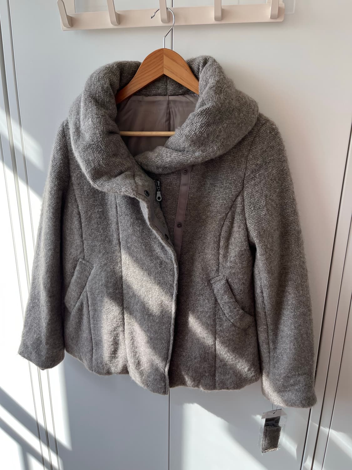 Blue label 만두 카라 시보리 패딩 점퍼 상품이미지7