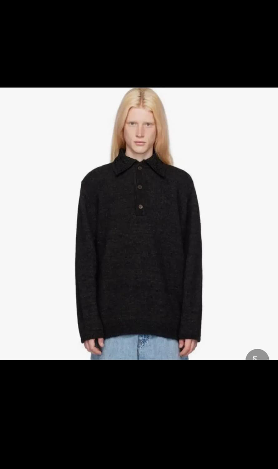 아워레가시 빅피케 알파카 니트 싸게 팝니다! 상품이미지7