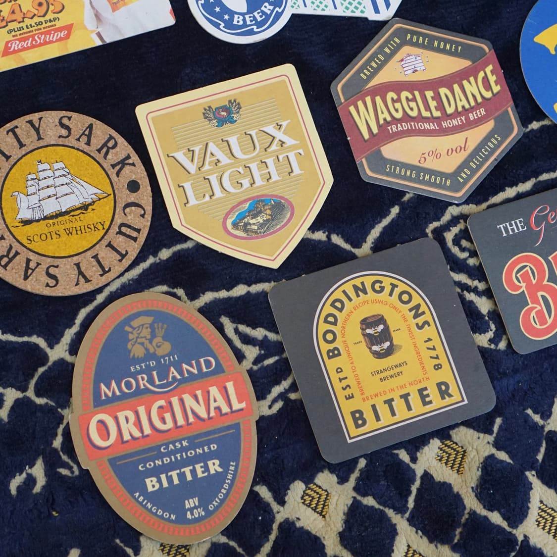 빈티지 소품 Pub Beer 코스터 받침 13개 상품이미지2