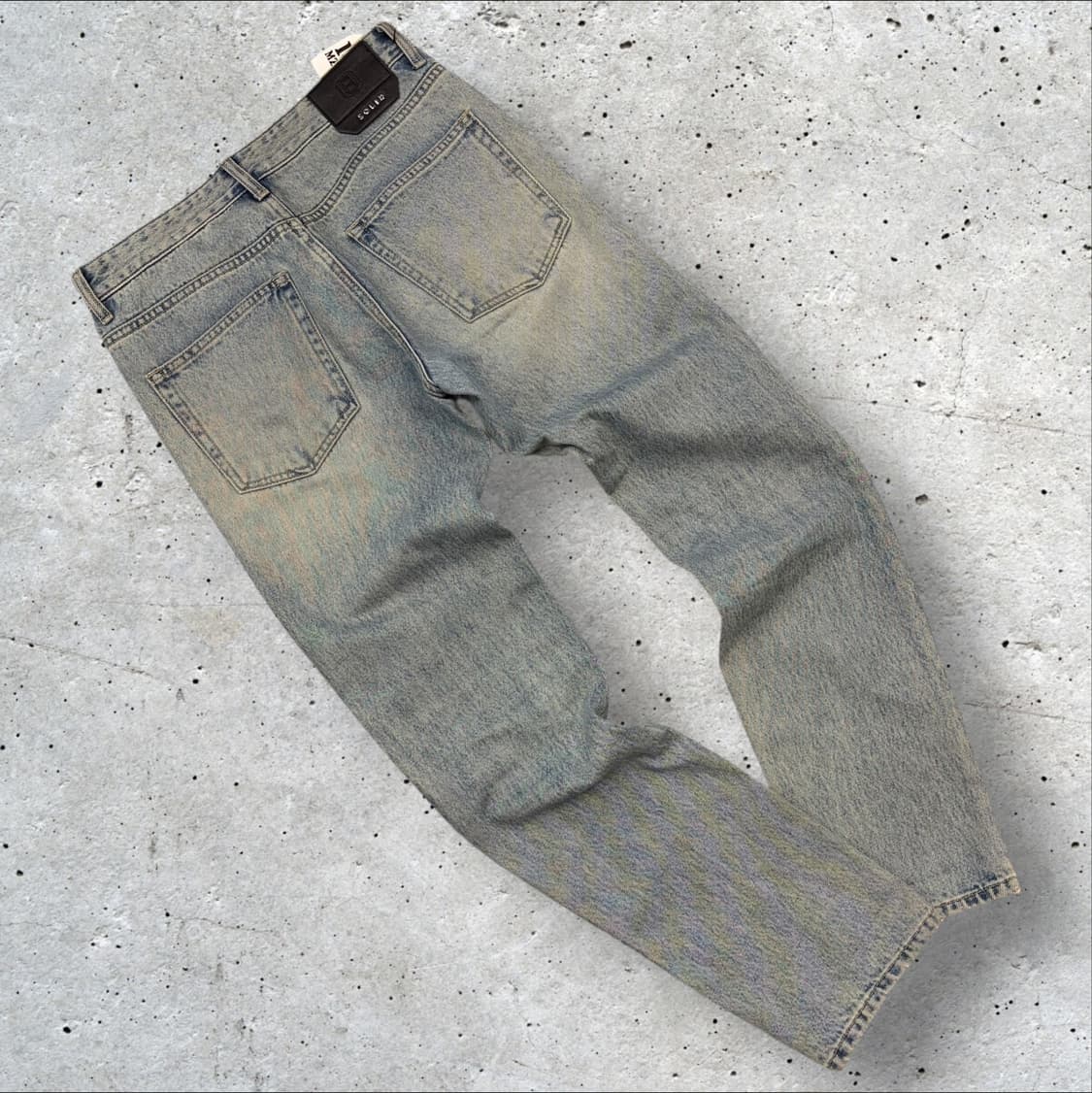 [46] 22s 솔리드옴므 SOLID 엠보 라이트 데님 팬츠 B902 상품이미지1