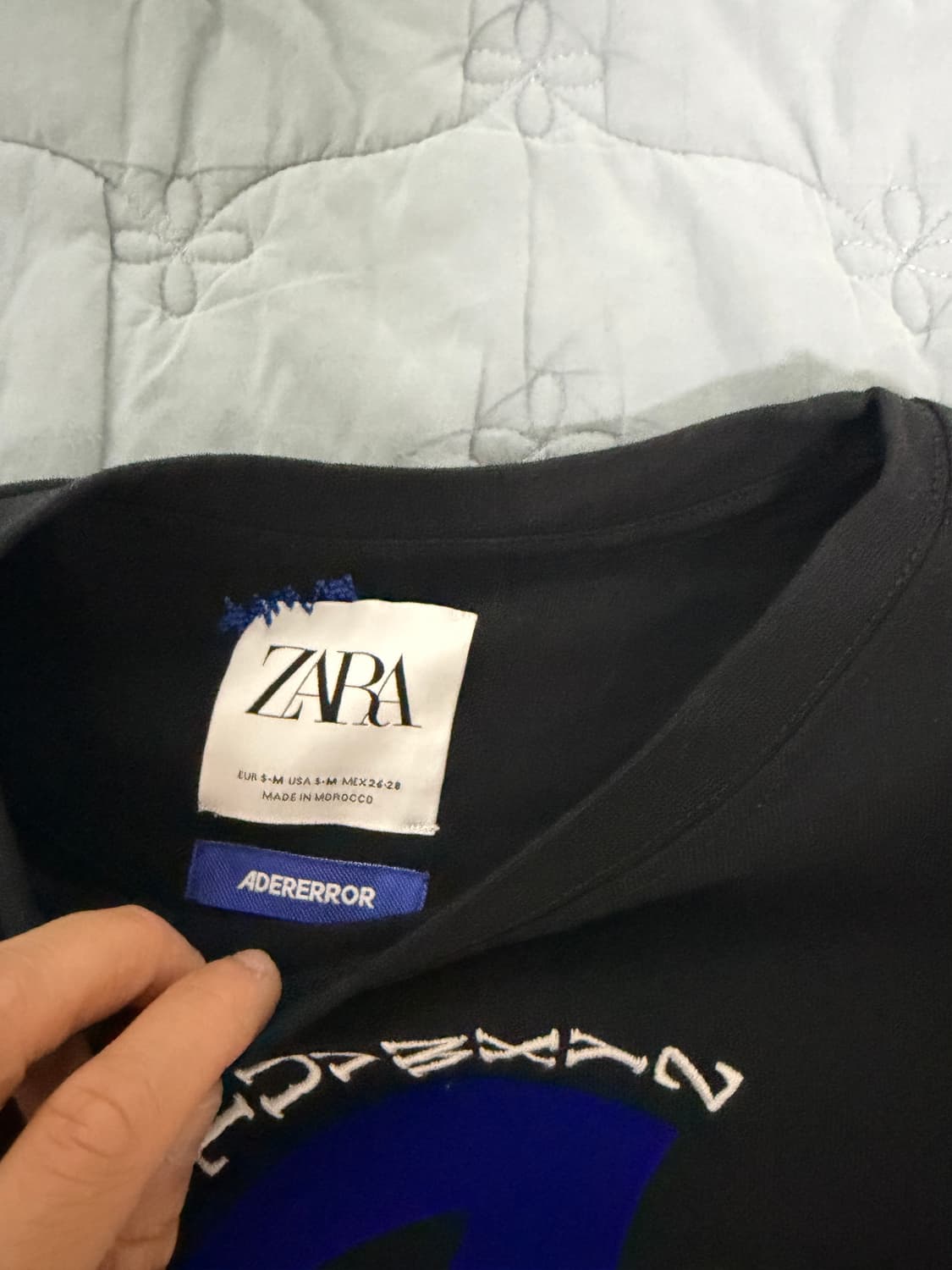 자라X아더에러 반팔티 S-M사이즈 실착1회 새상품 판매 상품이미지4