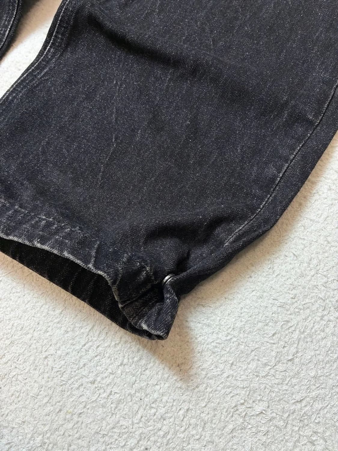 아이돈워너셀 워시드 와이드 데님 팬츠 PN6510    상품이미지5