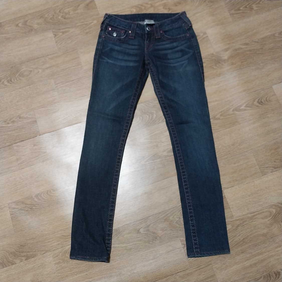 트루릴리젼 여성23 인치 스판 데님 상품이미지1