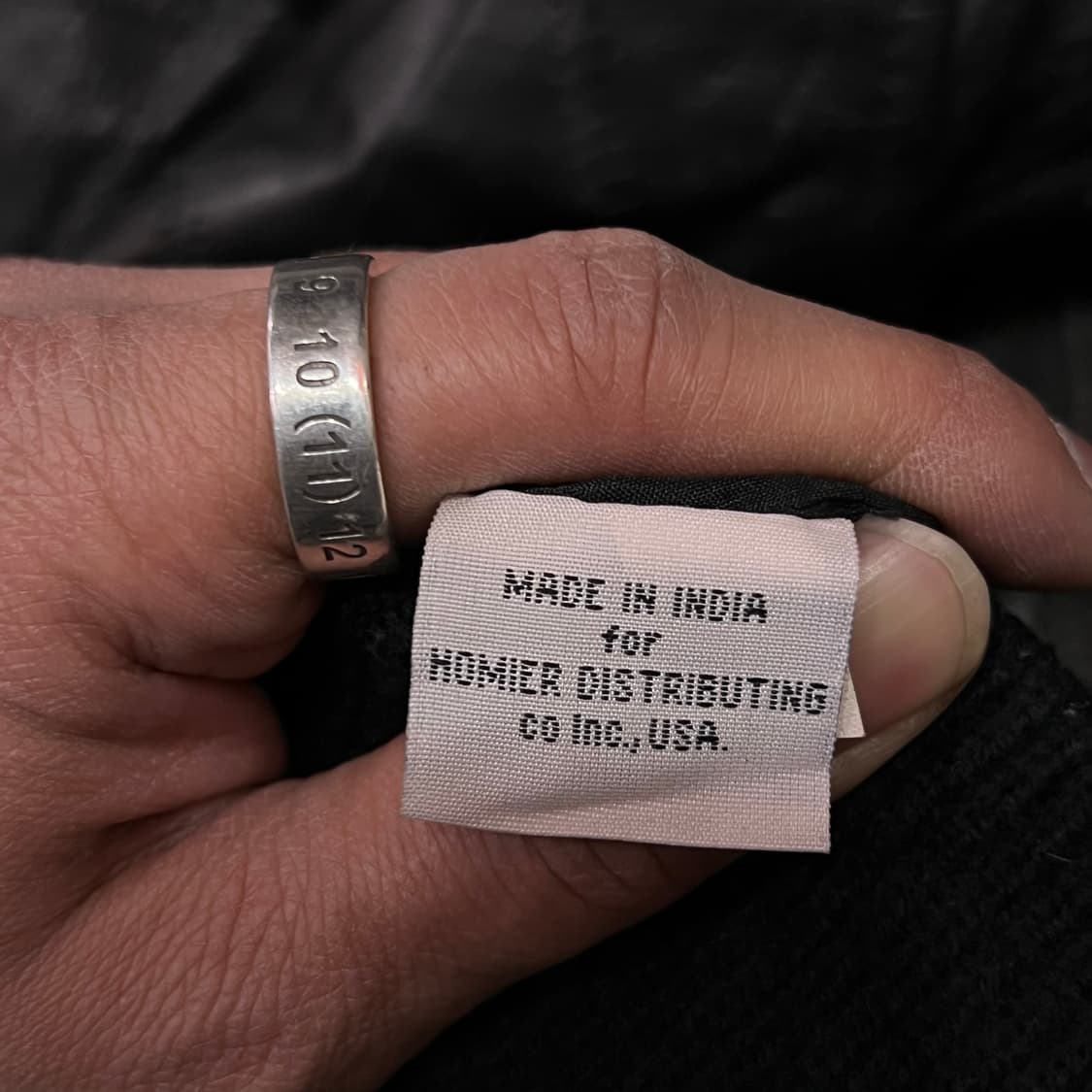  USA 빈티지 레더 스티치 블루종 y14898 상품이미지7