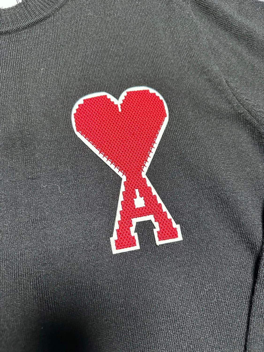 아미 여성 블랙니트L 상품이미지3