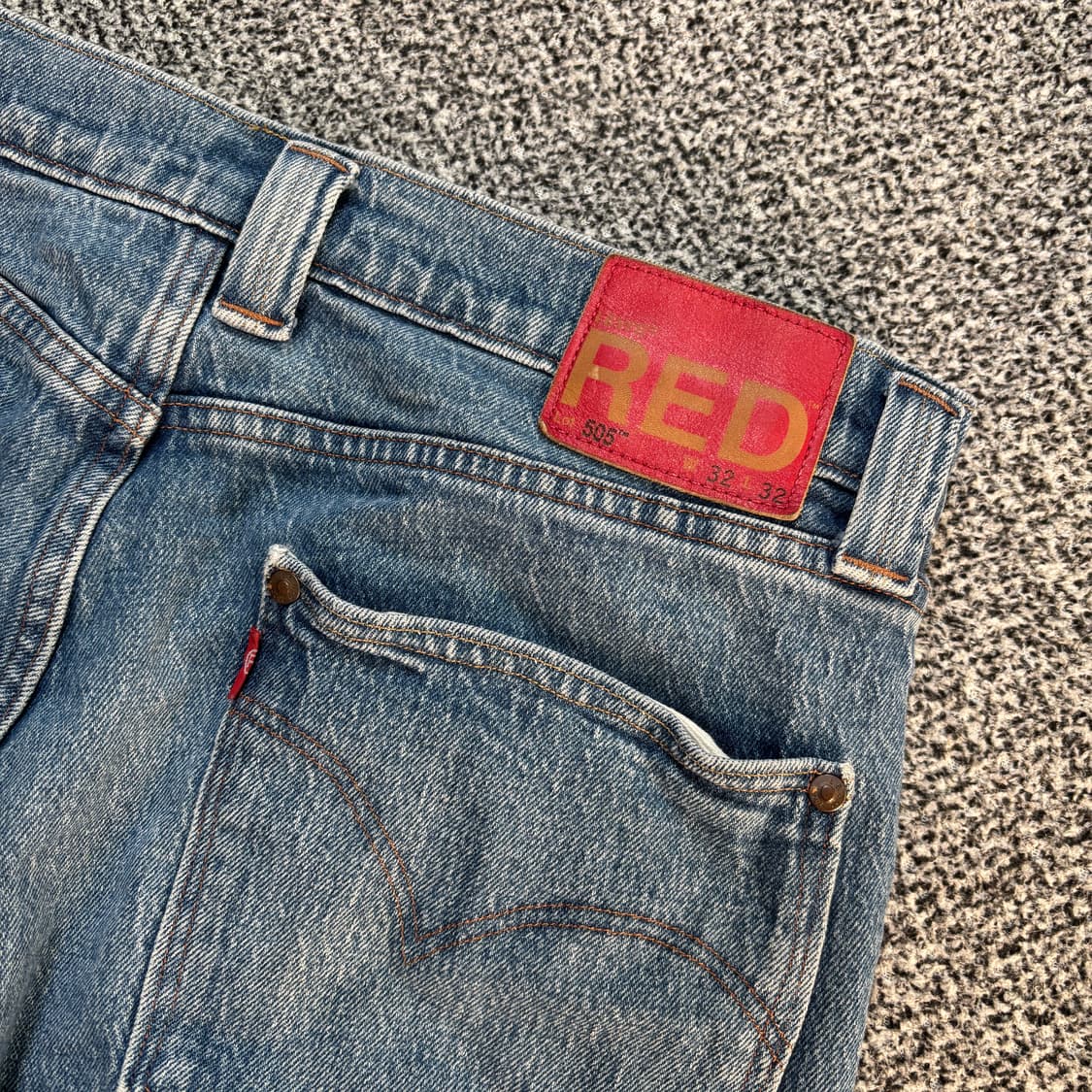 리바이스 505 RED 데님 팬츠 (32/32) 상품이미지3