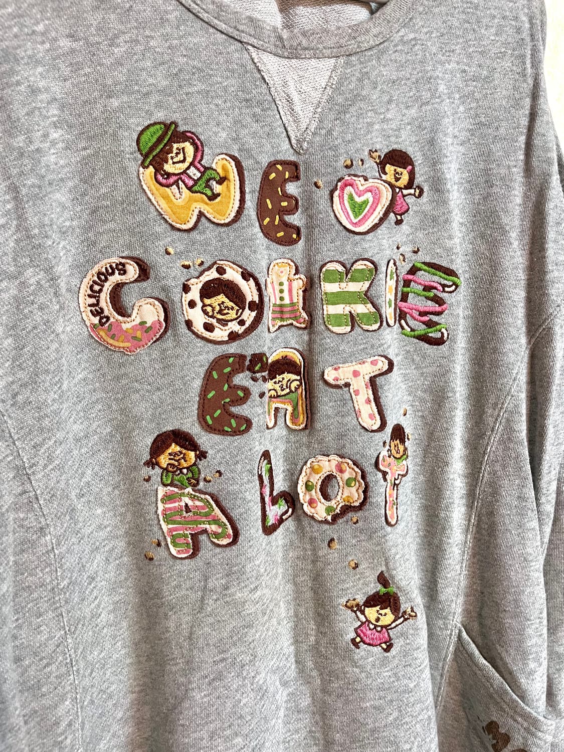 빈티지 패치 키치 맨투맨 원피스 상품이미지2