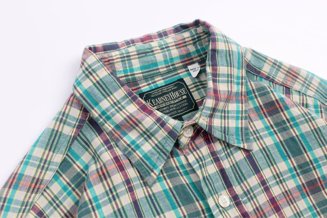 KEARNEY HOUSE Madras Shirt (Made In Indi 상품이미지4