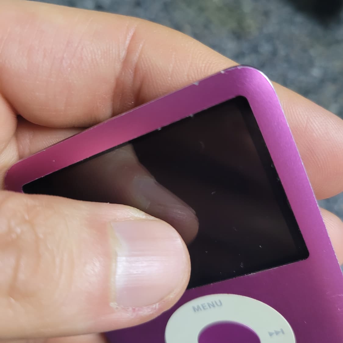 애플 아이팟 나노 3세대 8기가 핑크색 부품용 상품이미지6