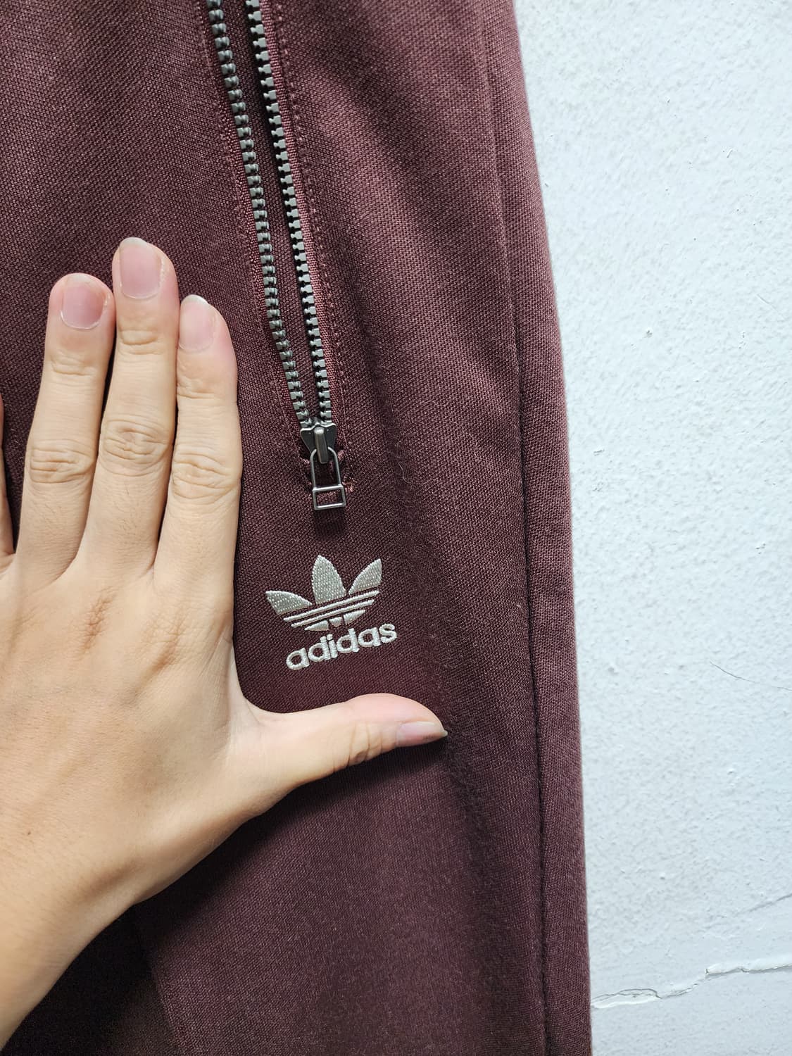 아디다스 오리지널 버건디 트랙팬츠  상품이미지4