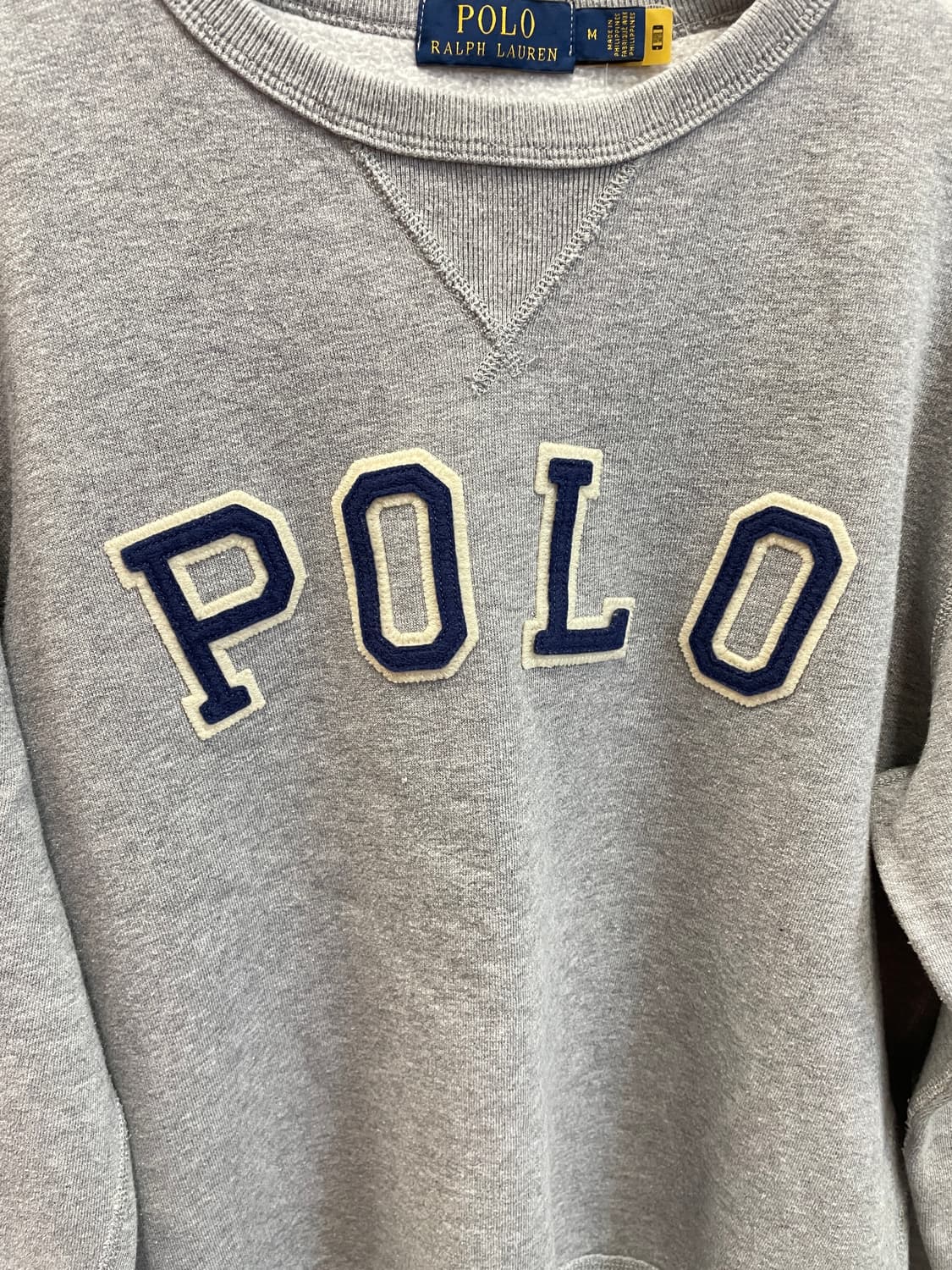 폴로 랄프로렌 로고 맨투맨(QR정품인증) 상품이미지4