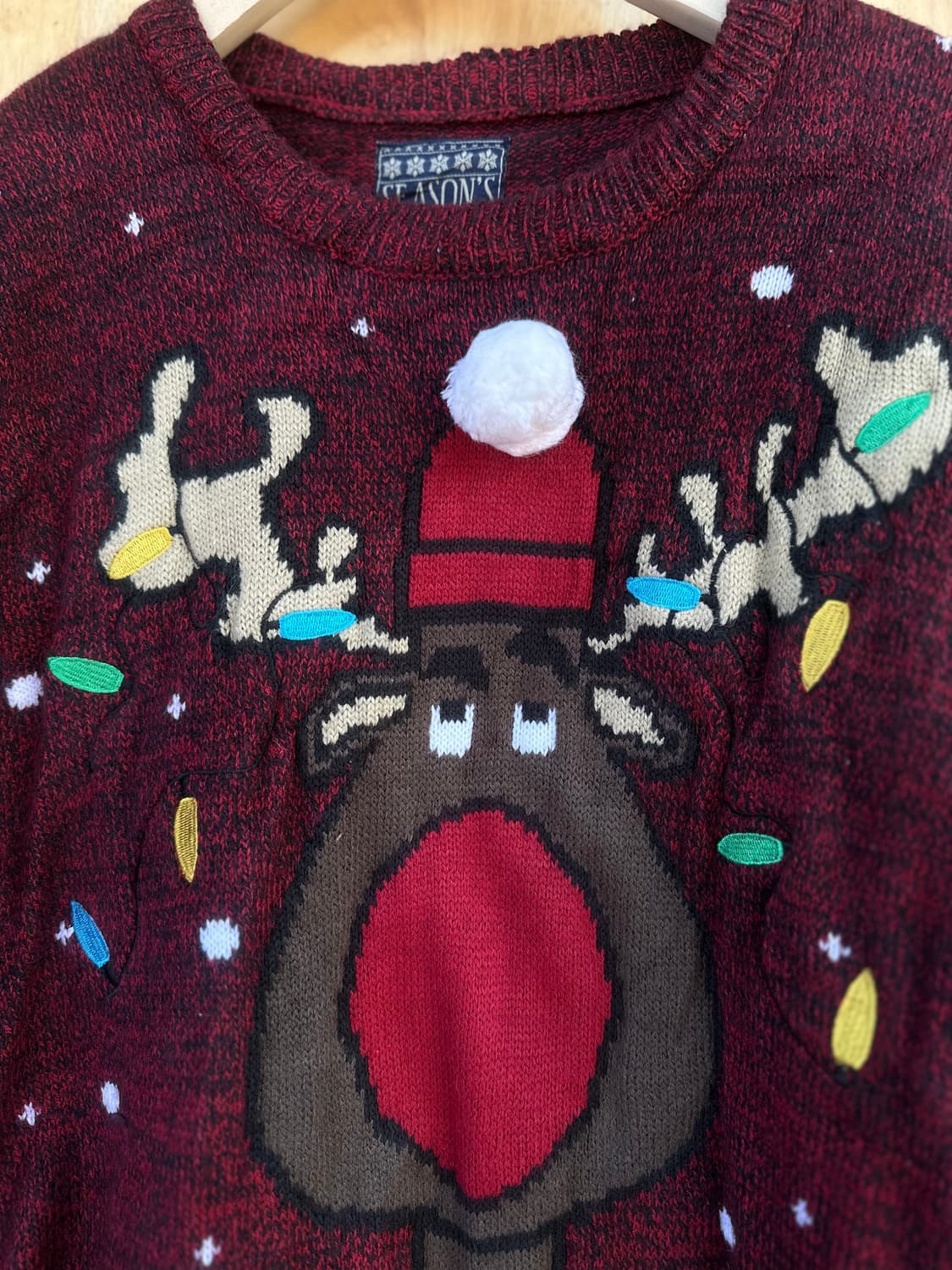 루돌프 크리스마스스웨터 상품이미지4