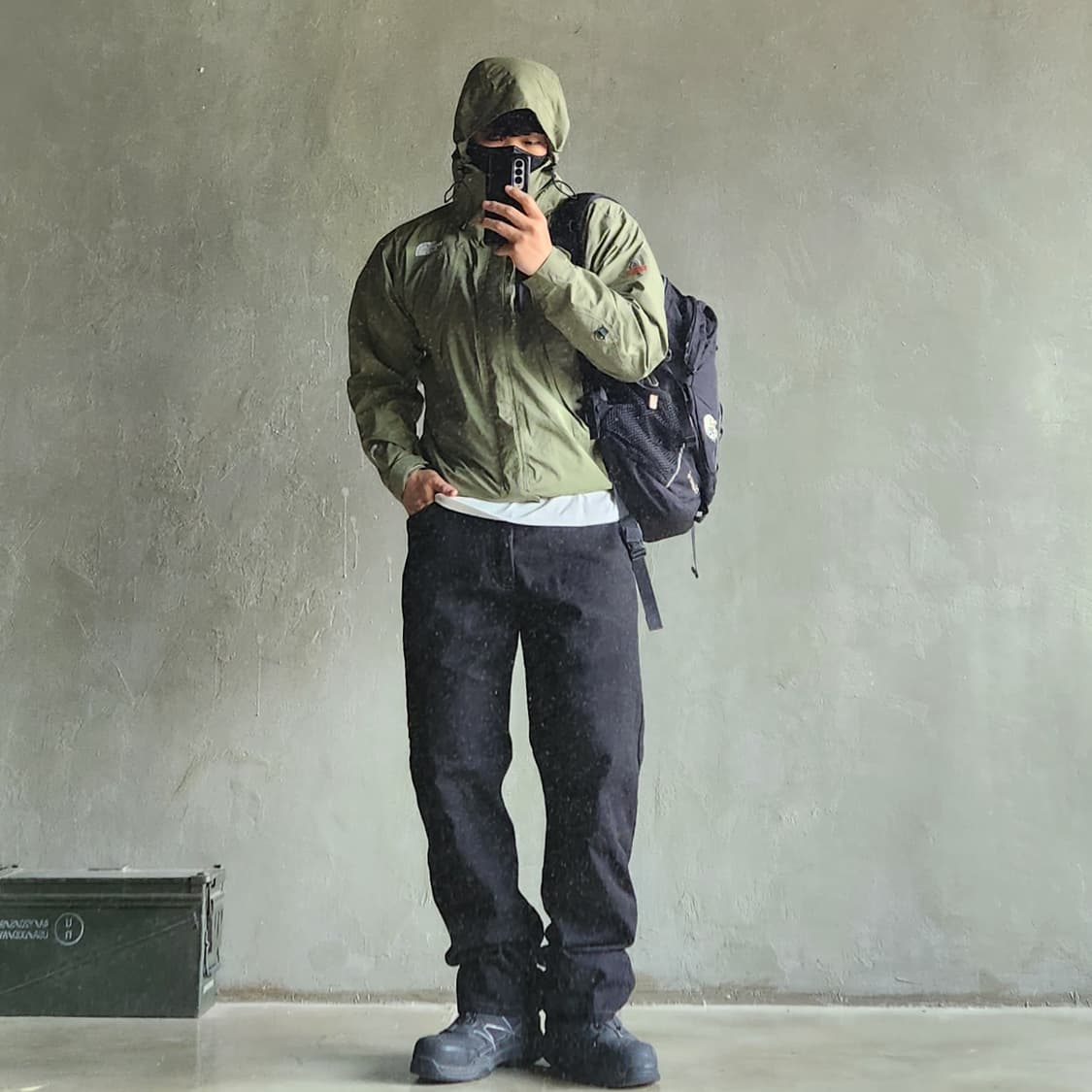 노스페이스 서밋 고어텍스xcr 자켓 (올리브카키) 상품이미지3