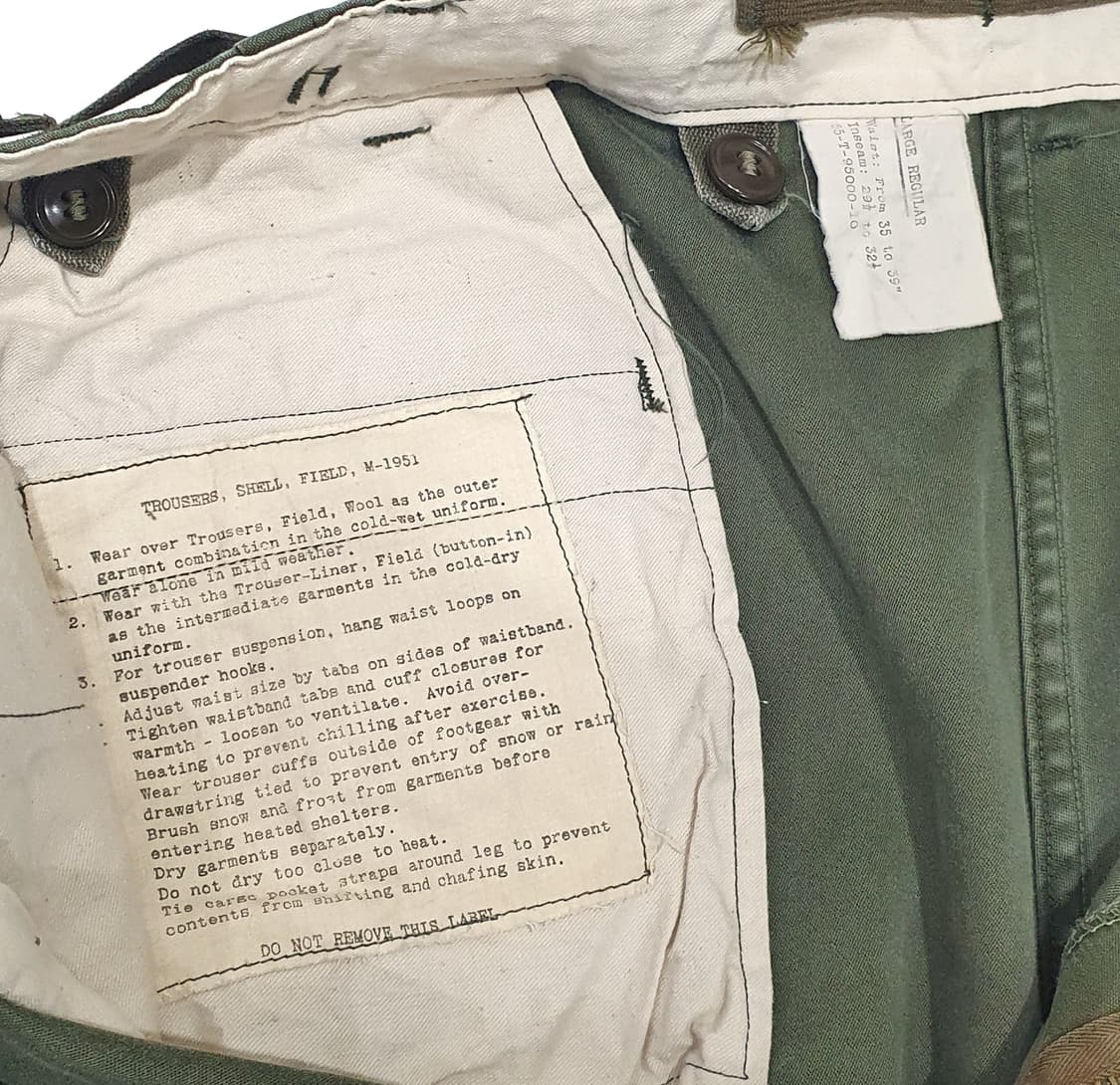 m51 팬츠 필드팬츠 카고팬츠 L/R (34~38) 50s 상품이미지9
