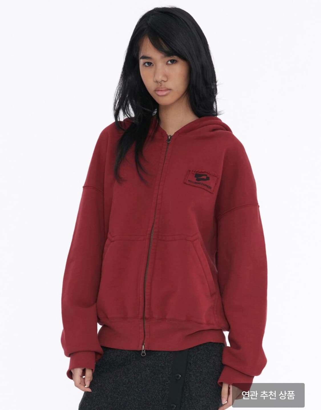 웰빙 익스프레스 후드집업 S 상품이미지1