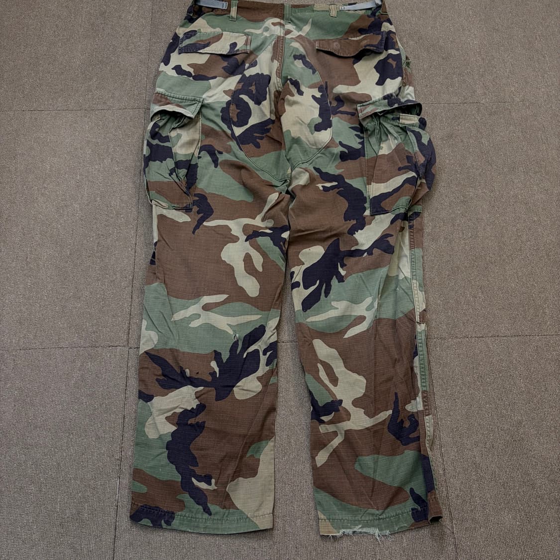 90s us army og 우드랜드 미군 립스탑 트라우져 카고 m 상품이미지5