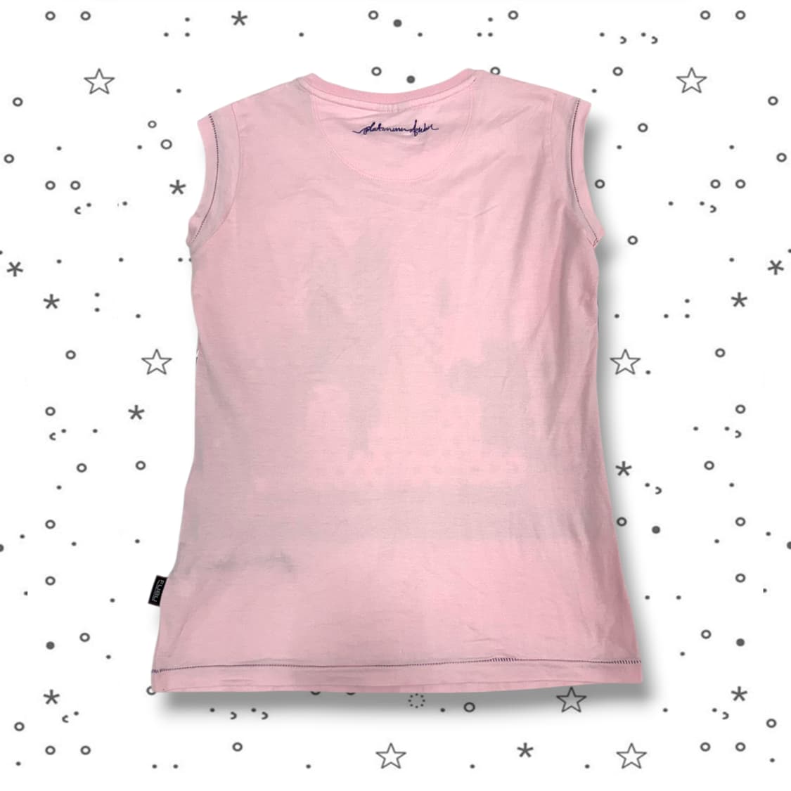 S FUBU 후부 도트 프린팅 티셔츠 상품이미지5