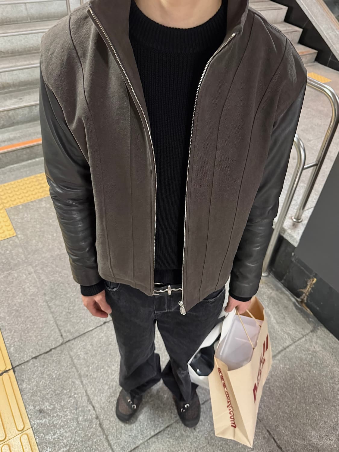 이그노타 코어13 워시드 레더 자켓 Ssize 상품이미지3